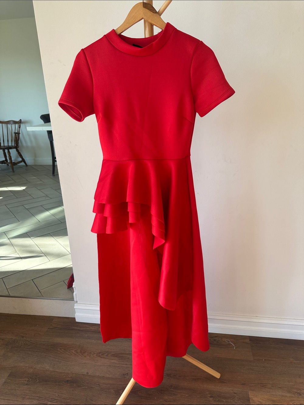 Red Asymmetrical Top